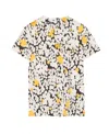 Lanvin Flower Logo T-shirt In White