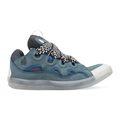 Lanvin Dark Gray Curb Sneakers