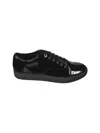 Lanvin Dbb 1 Round Toe Sneakers In Black