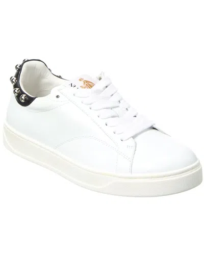 Lanvin Dbb0 Studs Leather Sneaker