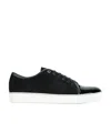 Lanvin Dbb1 Lace-up Sneakers In Black