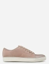 Lanvin Dbb1 Suede And Leather Sneakers For Men