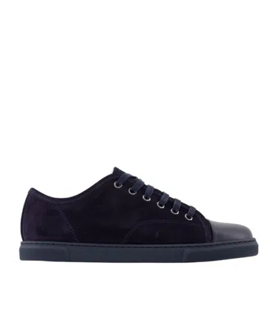 Lanvin Dbb1 Low-top Sneakers In Black
