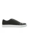 Lanvin Dbb1 Lace-up Sneakers In Black