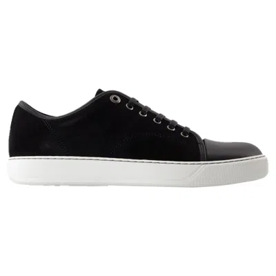 LANVIN DBB1 SNEAKERS - LANVIN - LEATHER - BLACK