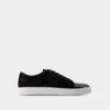 Lanvin Dbb1 Lace-up Sneakers In Black