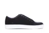 Lanvin Black Sneakers With Toe Cap In Black