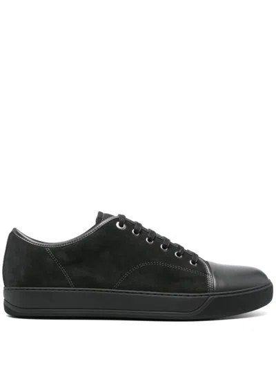 Lanvin Men Dbb1 Sneakers In Black