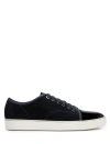 Lanvin Dbb1 Suede Sneakers
