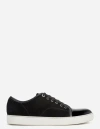 Lanvin Dbb1 Suede Sneakers