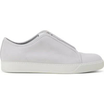 Lanvin Dbb1 Suede Zip Sneakers In Multi