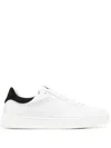 Lanvin Low-top Sneaker In Smooth Calf Leather In White