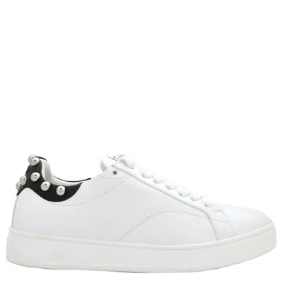 Lanvin Ddb0 Studded Leather Low-top Sneakers, Brand Size 40 ( Us Size 9 )