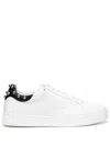 Lanvin Sneakers Ddb0 En Cuir Avec Studs Pour Homme