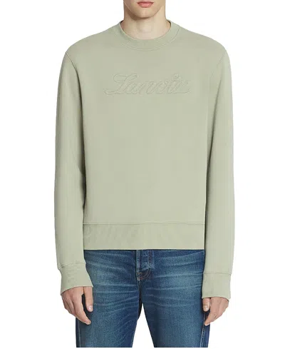 Lanvin Debossed Sweatshirt In Lin