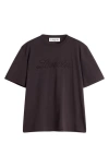 Lanvin Debossed Script Logo T-shirt