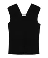 Lanvin Deep V-neck Top