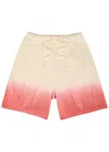 LANVIN DÉGRADÉ COTTON SHORTS