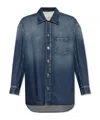 Lanvin Denim Shirt In Blue