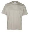 Lanvin Denim T-shirt With Embroidered Logo