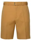 LANVIN LANVIN DESERT WOOL BERMUDA SHORTS