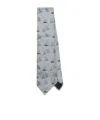 Lanvin Dog Tie Accessories In Gray