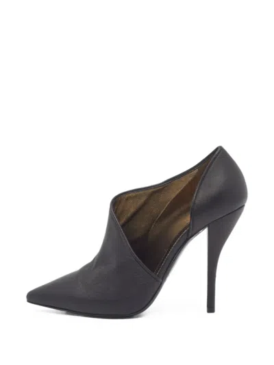 Pre-owned Lanvin D'orsay Pointed-toe Pumps In Black