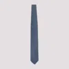 Lanvin Dot Pattern Tie - Ss26 Collection In Blue