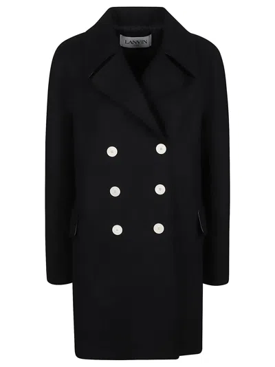 LANVIN DOUBLE-BREASTED COAT