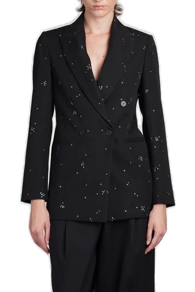 LANVIN DOUBLE-BREASTED TAILORED BLAZER