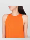 Lanvin Draped Halter Neck Maxi Dress