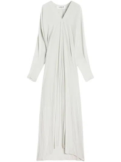 LANVIN DRAPED KAFTAN DRESS
