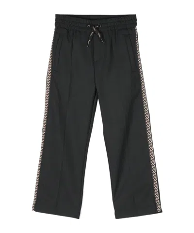 Lanvin Drawcord Elastic Waist Pants In Green
