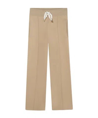 Lanvin Drawstring Casual Pants In Brown