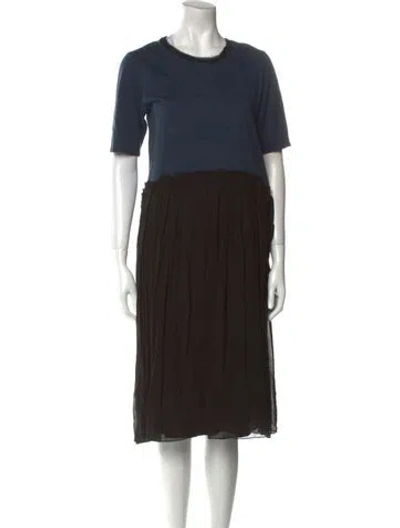 Pre-owned Lanvin Dress In Black