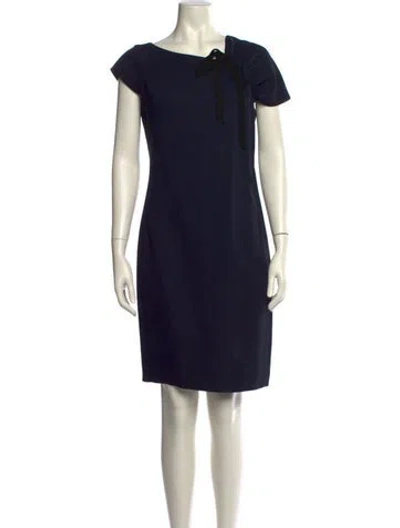 Pre-owned Lanvin Dress In Blue