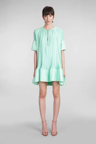 Lanvin Dress In Green Polyester