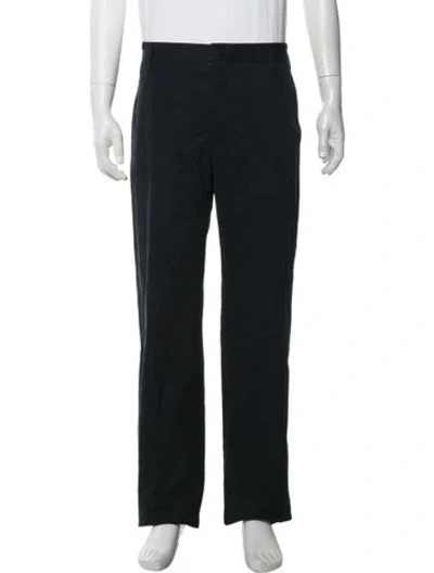 Pre-owned Lanvin Dress Pants In Black