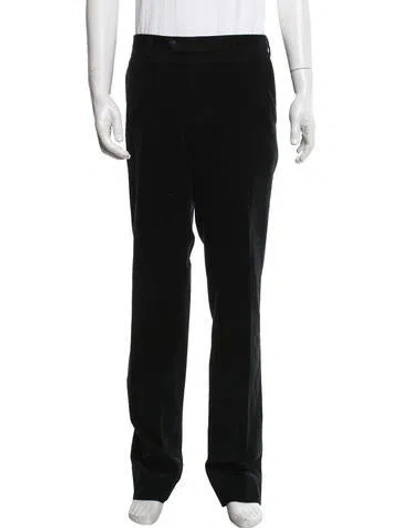 Pre-owned Lanvin Dress Pants In Grey