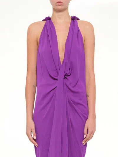 Lanvin Dress In Purple