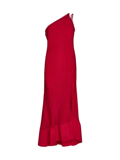 Lanvin Dress In Flame