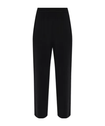 Lanvin Elastic Waist Casual Pants In Black
