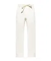 Lanvin Elastic Waist Casual Pants In Cream