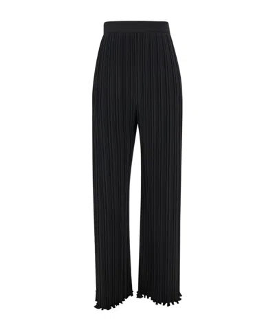 LANVIN ELASTIC WAIST-EDGE CASUAL PANTS