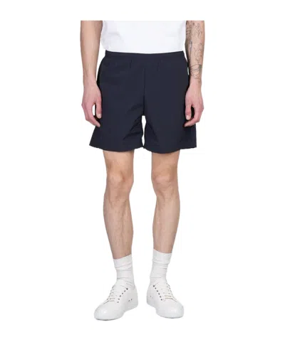 Lanvin Elastic Waist Shorts In Blue