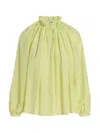 Lanvin Fluo Yellow Polyester Blouse