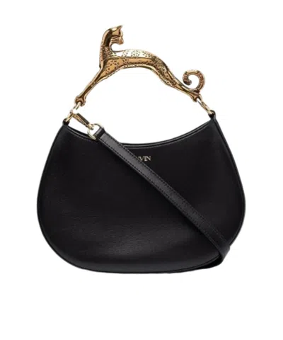 LANVIN LANVIN EMBELLISHED HANDLE ZIPPED TOTE BAG