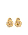 Lanvin Embellished Knot Detailed Earrings In Multicolor