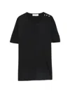 Lanvin Embellished T-shirt In Black