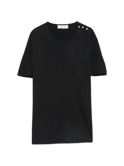Lanvin Embellished T-shirt In Black